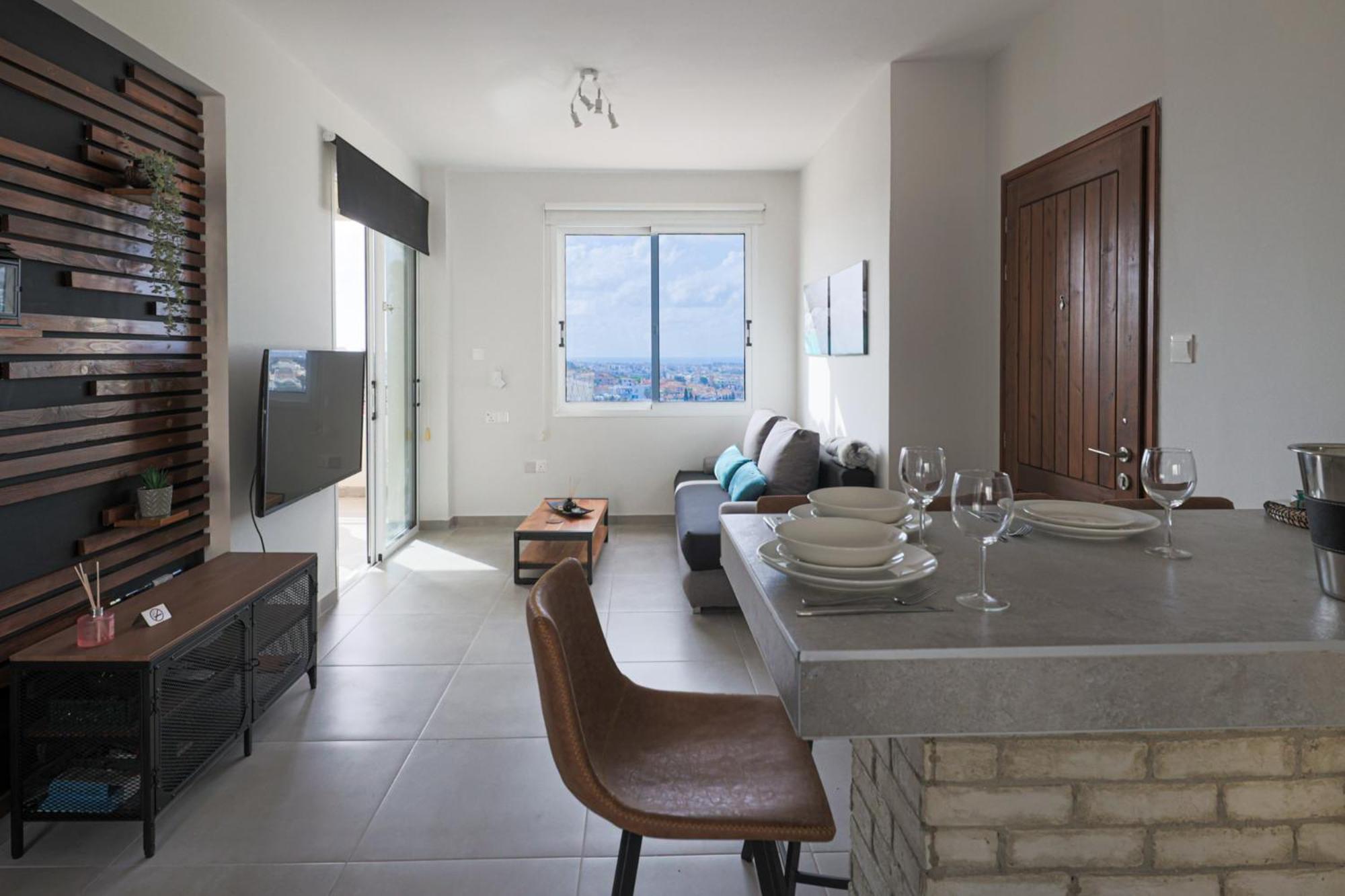 Eden Blue-Horizon 1B, Paphos, Sea View, Pool Apartment Konia Exterior photo