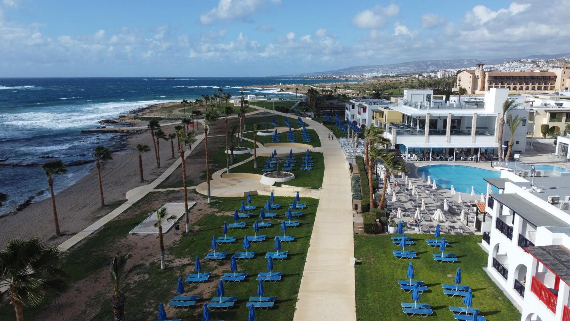 Eden Blue-Horizon 1B, Paphos, Sea View, Pool Apartment Konia Exterior photo