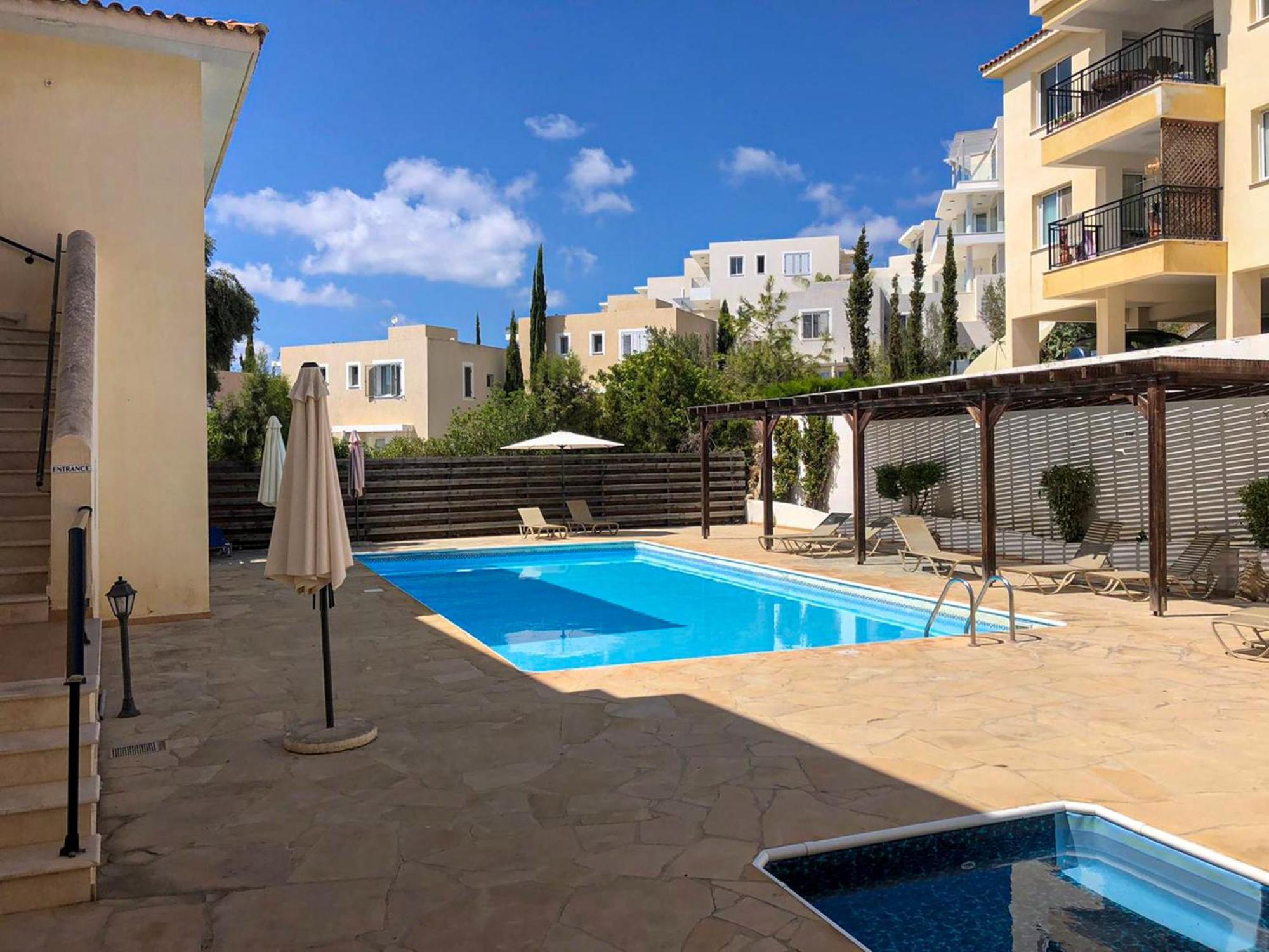 Eden Blue-Horizon 1B, Paphos, Sea View, Pool Apartment Konia Exterior photo